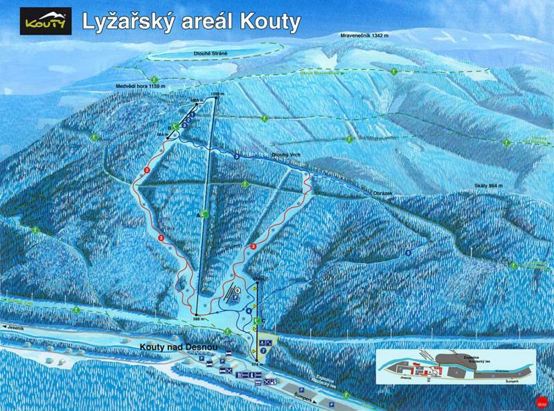 Chata Koutik Loucna nad Desnou Exterior photo